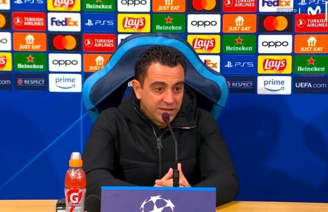 哈维：巴萨主导比赛就是没赢，次回合晋级概率51%